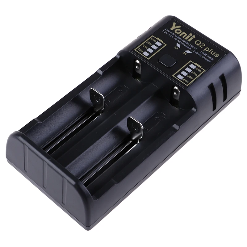 Lii-202 100B зарядное устройство, Зарядка 18650 26650 10440 16340 25500 перезаряжаемый 2 слота разъем NiMH литиевая батарея