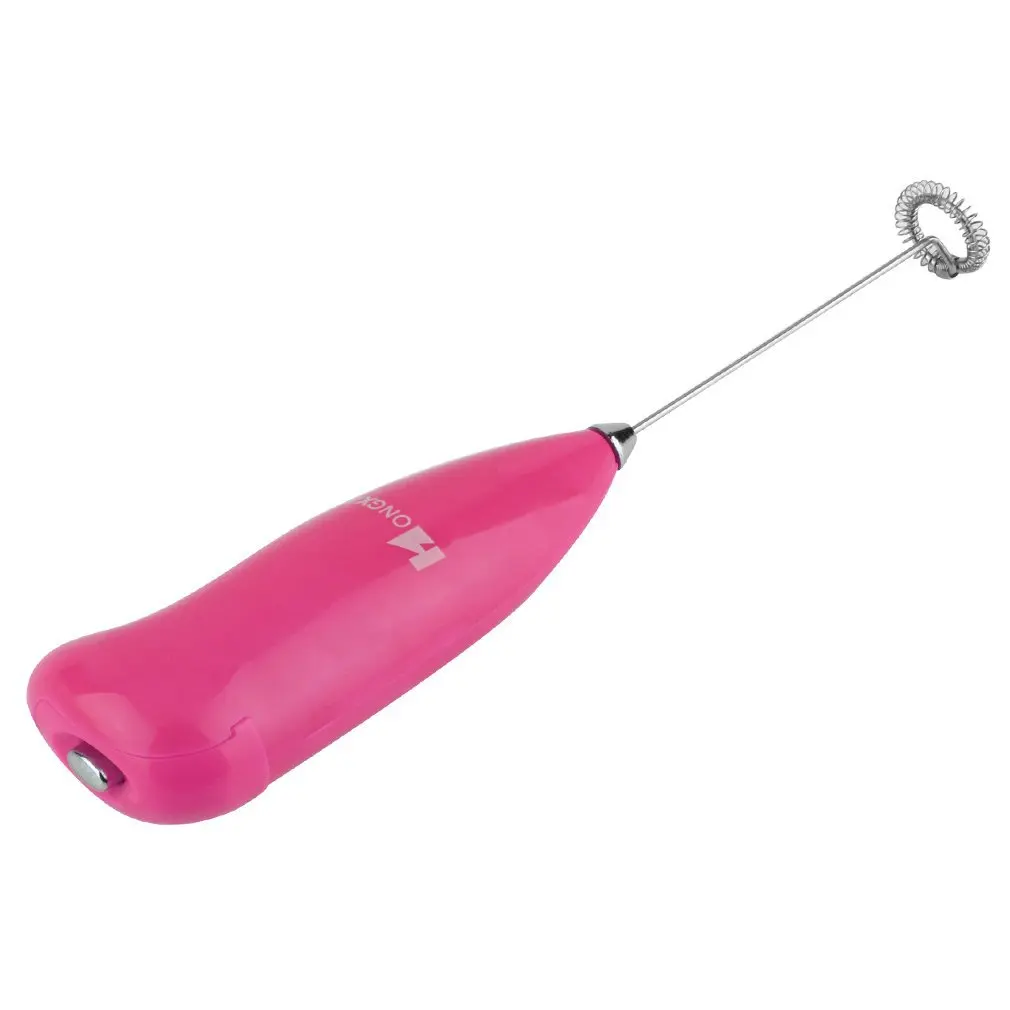 Coffee Milk Frother Wand Handheld Electric Foam Maker for Coffee Milk Durable Drink Mixer With Stainless Steel Whisk