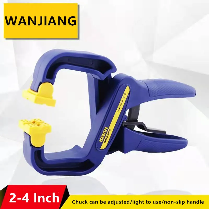 Rapid Ratchet Plastic Spring Clamps Ferramenta para Carpintaria Extra Large Nylon Clip Madeira Carpinteiro tipo g 4