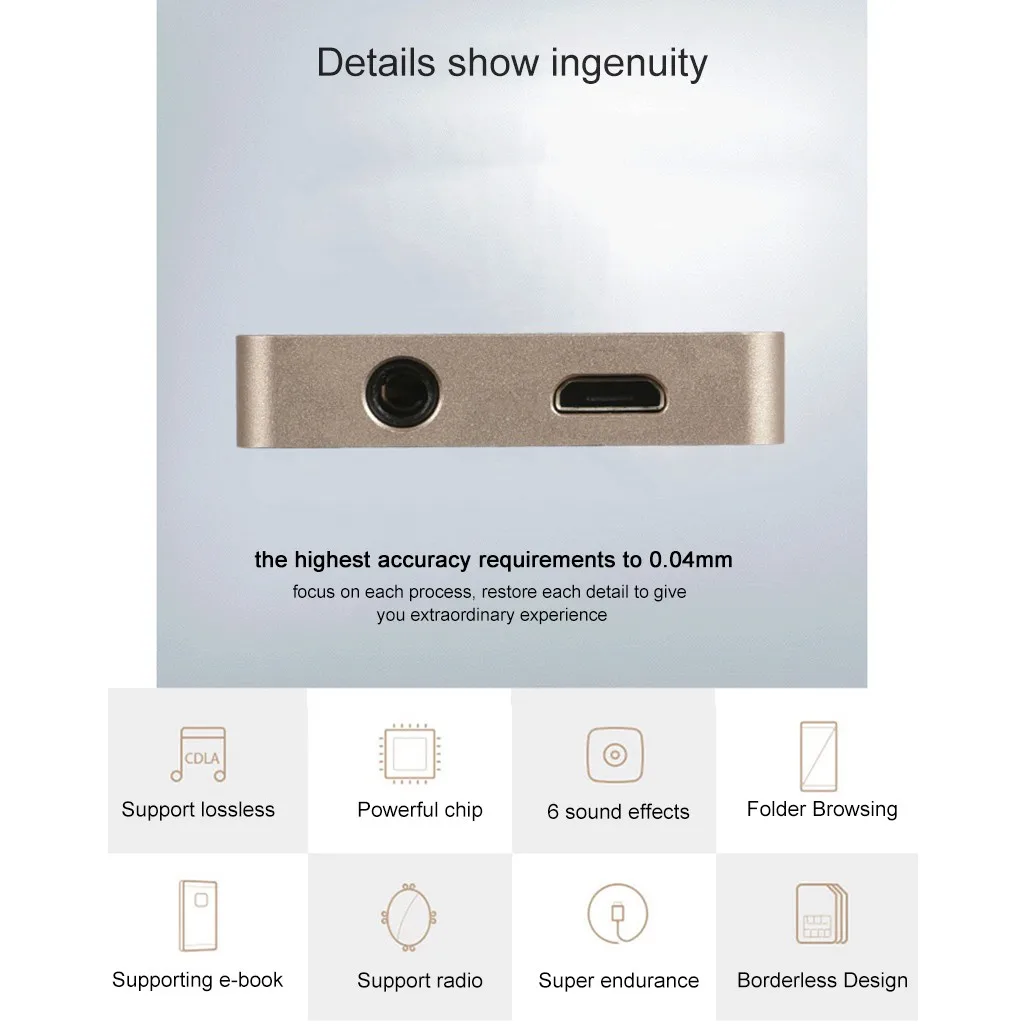 EPULA 4G MP4 плеер портативный мини Bluetooth MP4 музыкальный громкий динамик плеер Supprot FM радио кино рекордер Спорт радио плеер