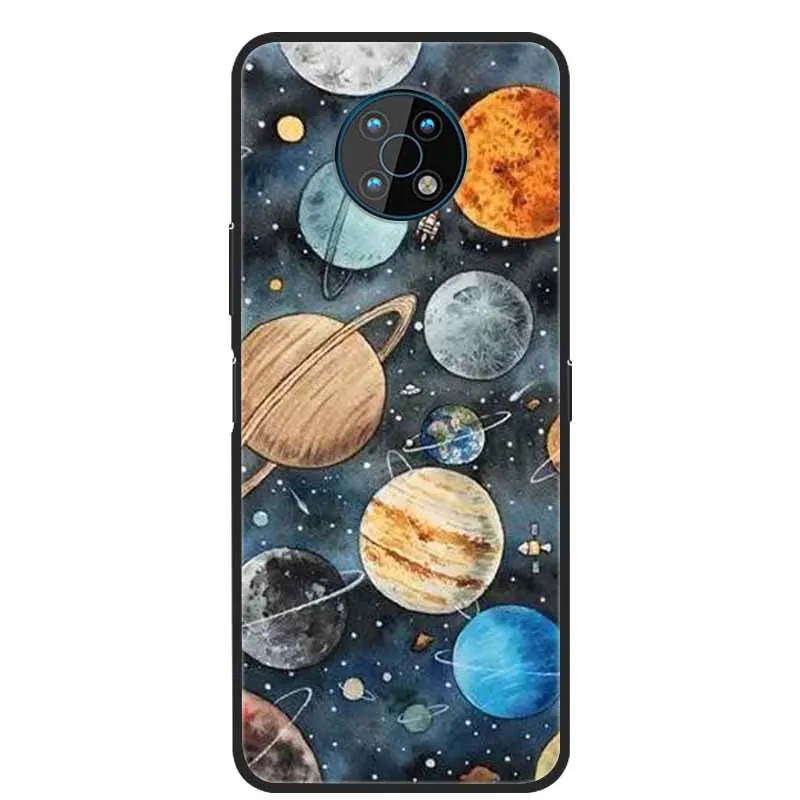 Wolf Black Silicone Soft Phone Cover
