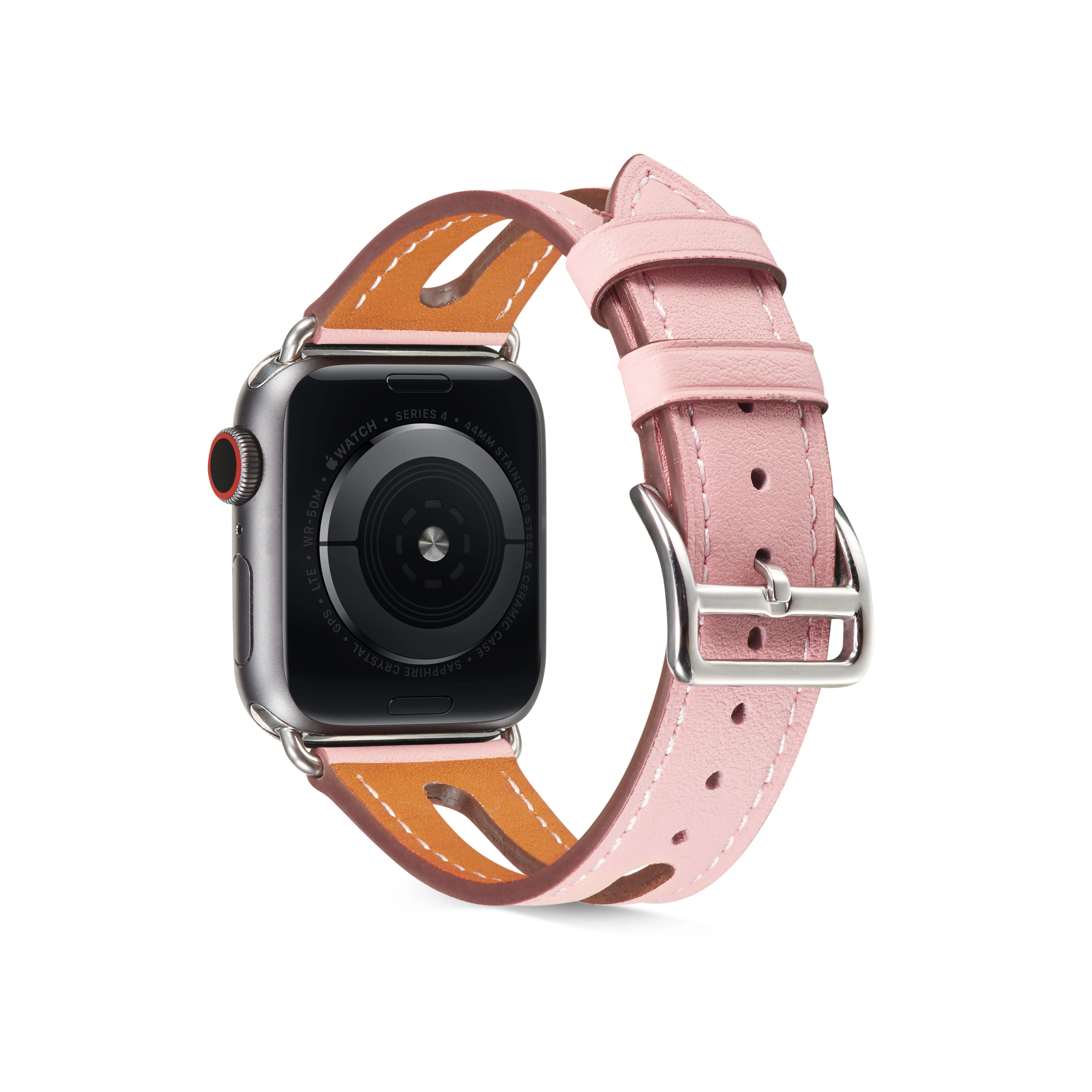 Ремешок из натуральной кожи для apple watch 5 4 3 2 1 мягкий браслет iwatch аксессуары часов