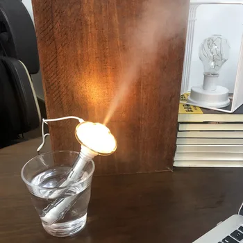 

USB Air Humidifier Diamond Bottle Aroma Diffuser Mist Maker For Home Office Humidification Detachable