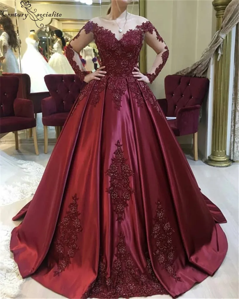 Бальное платье платья для Quinceanera кружевное женское Прозрачное с круглым вырезом