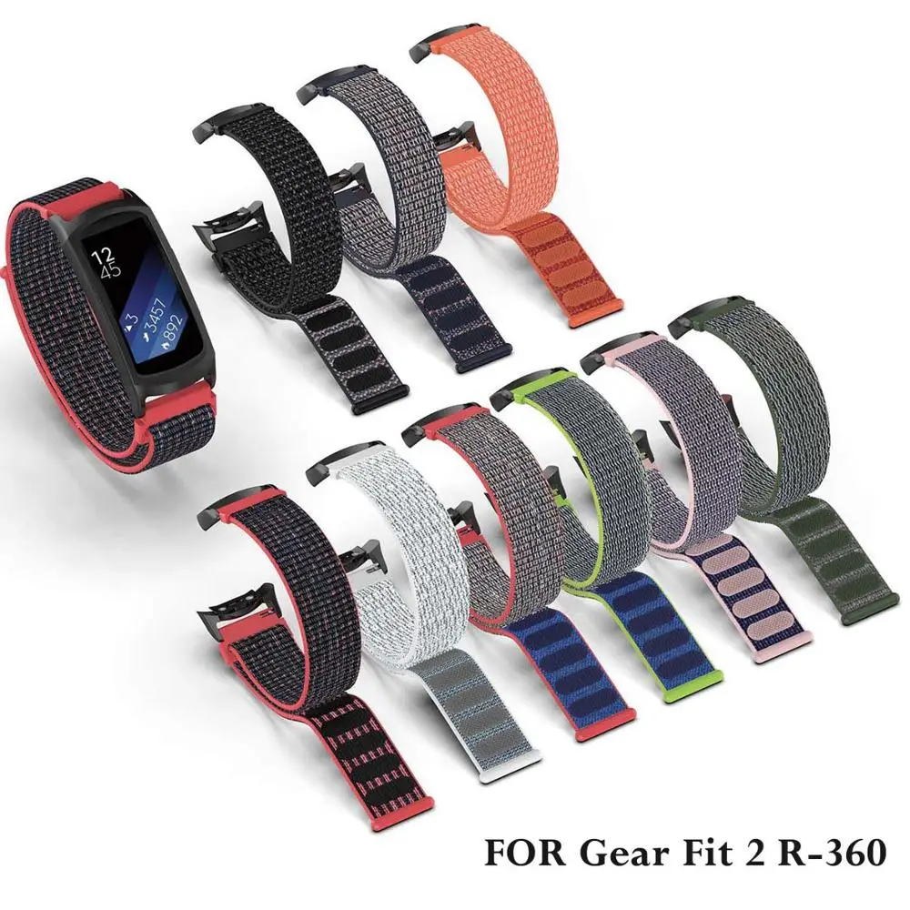 22 20 мм нейлоновый ремешок для часов для samsung Galaxy 42/46 мм gear S3/sport/S2 классический ремешок для часов нейлоновая Спортивная петля