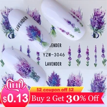 Autocollants pour ongles sur les ongles autocollants de fleurs en fleurs pour les ongles(China)