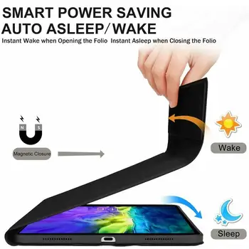 

Protective Cover With Wireless Bluetooth Keyboard For iPad Pro Pu 11 2020 Tablet Leather Inch Backlit Cover Keyboard Smart M8M1