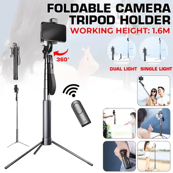 

160CM Mobile Phone Stabilizer Selfie Stick Gimbal Tripod Bluetooth Remote Control Live Support Bracket Anti-shake Stabilizer