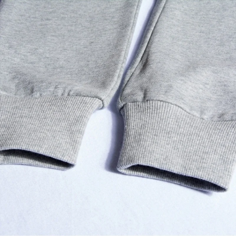 Men's Lit Solid Cotton Sweatpants-5