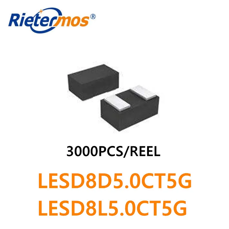 3000 шт. LESD8D5.0CT5G LESD8L5.0CT5G DFN1006 2L SOD882 Сделано в Китае|Запасные части| |