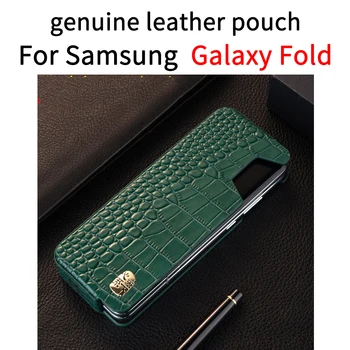 

Genuine Leather Case for Samsung Galaxy Fold Case Samsung Galaxy Fold Case Bag Pouch Fornite Wallet Case Z Flip Case Pouch Bag