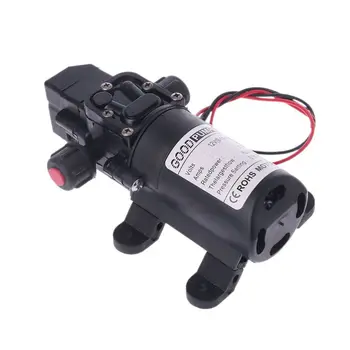 

DC 12V 130PSI 6L/Min Water High Pressure Diaphragm Self Priming Pump 70W