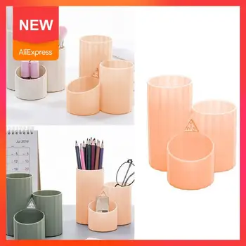 

1pc Multi-function Plastic Desktop Desk Organizer Organizador Grid Escritorio 3 Storage Box Case Escritorio Organizador V9G6