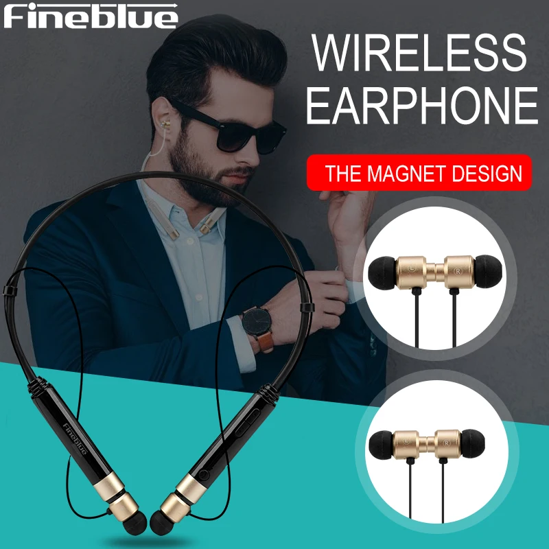 Fineblue FD600i беспроводной NFC auriculares Bluetooth стерео гарнитура наушники анти потеря вибрации голосовые подсказки спортивные наушники