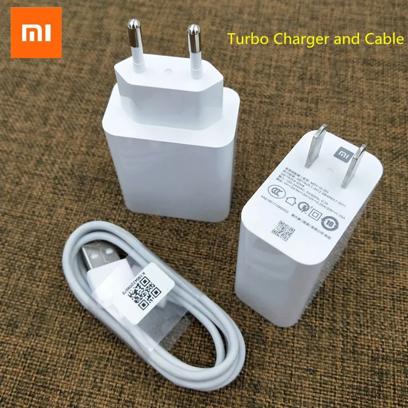 Быстрое зарядное устройство Xiaomi MDY 10 EL QC3.0 27 Вт высокоскоростное турбозарядное