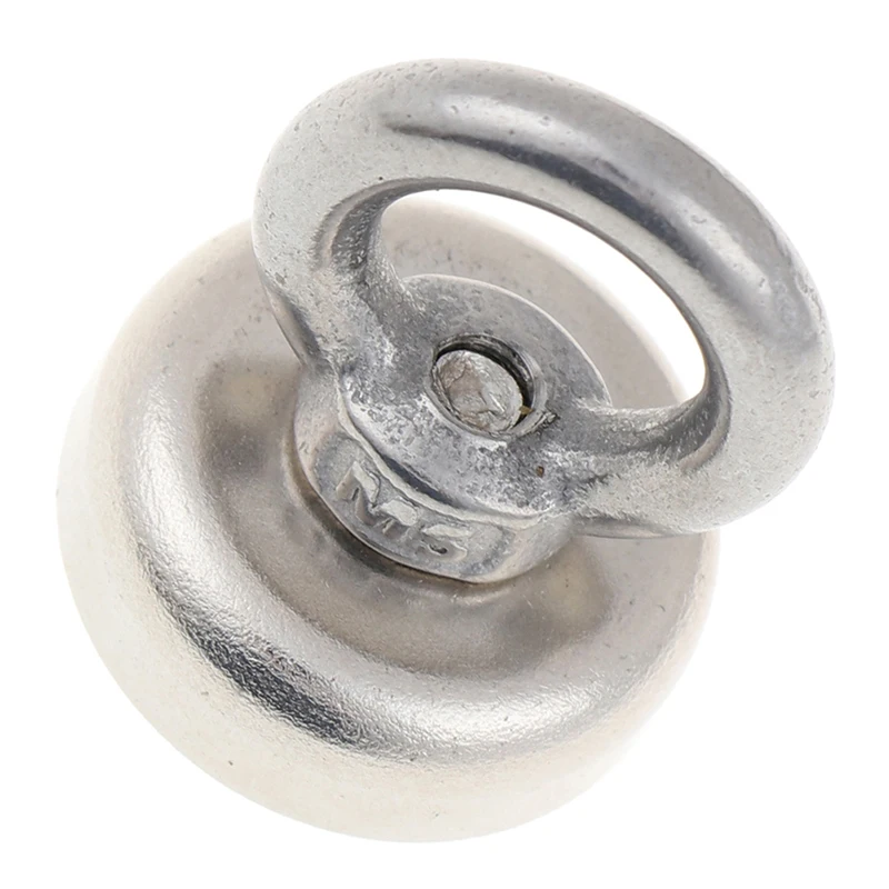 

1PC D25mm Neodymium Magnet Recovery Strong Power Imanes Metal Detector Salvage Magnet Pot Treasure Hunting Underwater Fishing