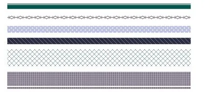 6 рулонов Washi клейкая лента Стикеры клей геометрический узор дневник в стиле скрапбукинг украшения фото Тетрадь малярный скотч, подарок для детей - Цвет: 2