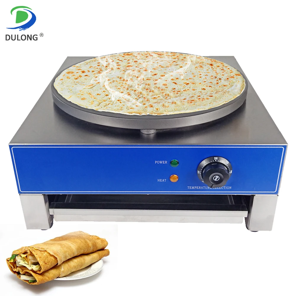 

220V Electric Crepe Maker Pancake Maker Non-stick Crepe Making Pan For Household Kitchen Tool Cooking Machine