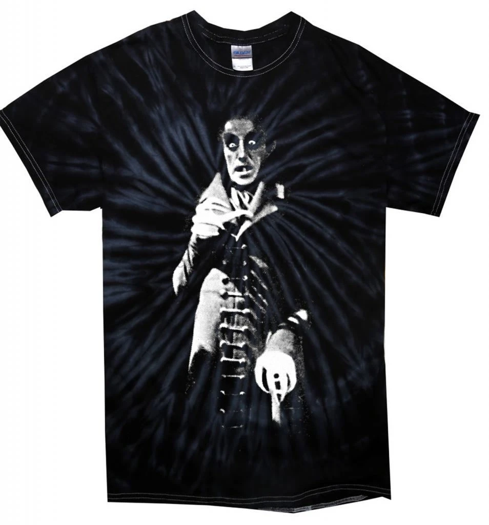 NOSFERATU вампир TIE DYE Футболка-вампиры Дракула Готика | Мужская одежда