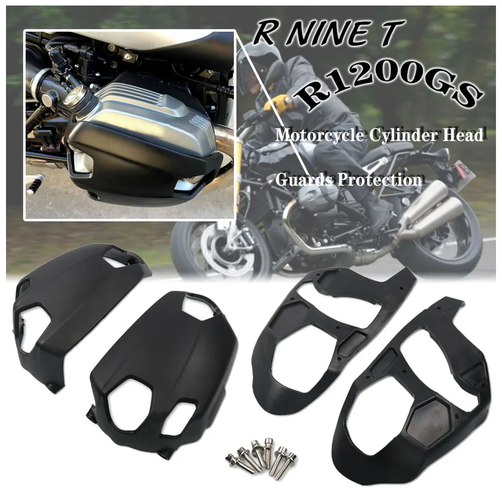 

For BMW R NINE T RNINET R9T Scrambler Pure Racer 2014-2020 R1200GS 10-12 Motorcycle Cylinder Head Engine Guard Protector Cover