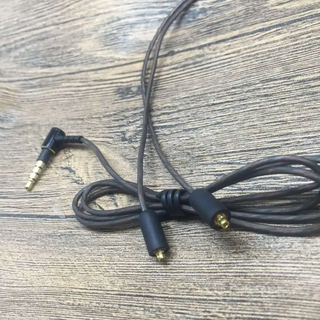 3 5mm MMCX Headphone Replacement Audio Cable Earphone Cable for Sony XBA N3 XBA N3Q XBA N3AP XBA N1AP Headphone 1 2m