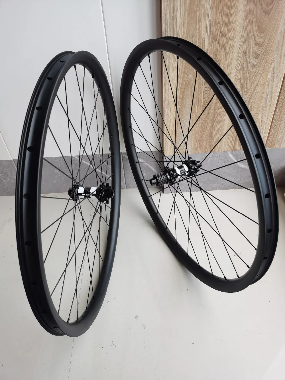Jeu De Roues VTT 29" En Fibre De Carbone Super Léger, Tubeless, Pour Freins à Disque - Garantie 3 Ans