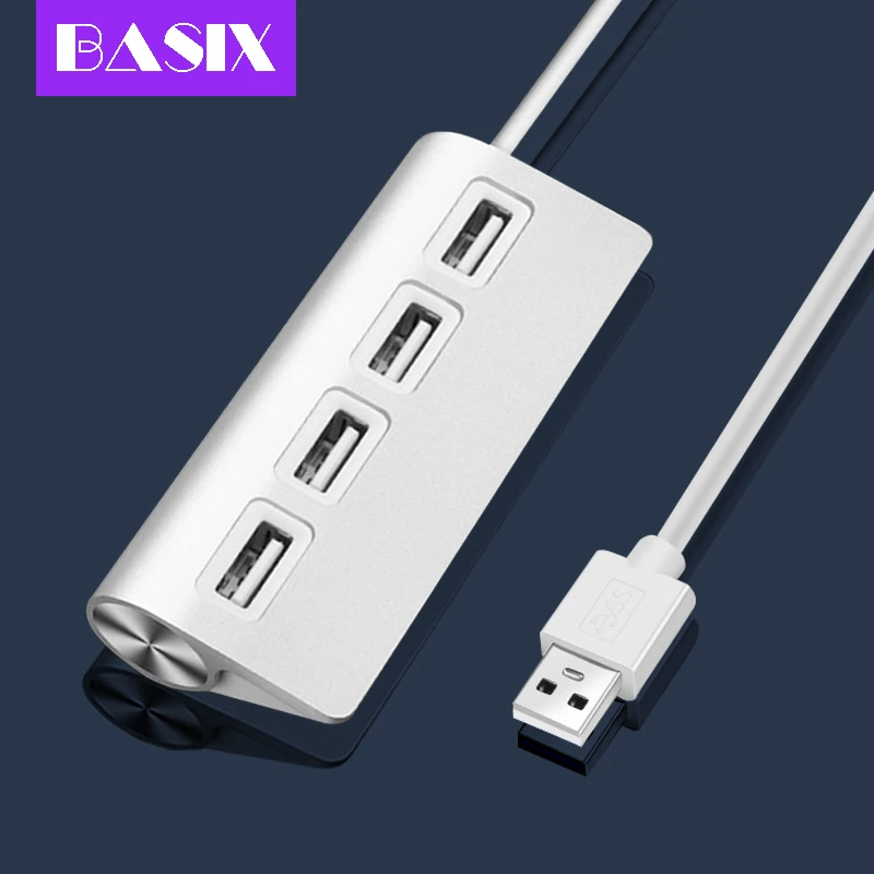 Usb хаб с 4 портами USB 2 0 usb порт OTG концентратор разветвитель для Apple Macbook аксессуары