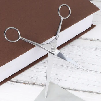 

1pc Durable Straight Cut Hairdressing Scissors for Home DIY Salon
