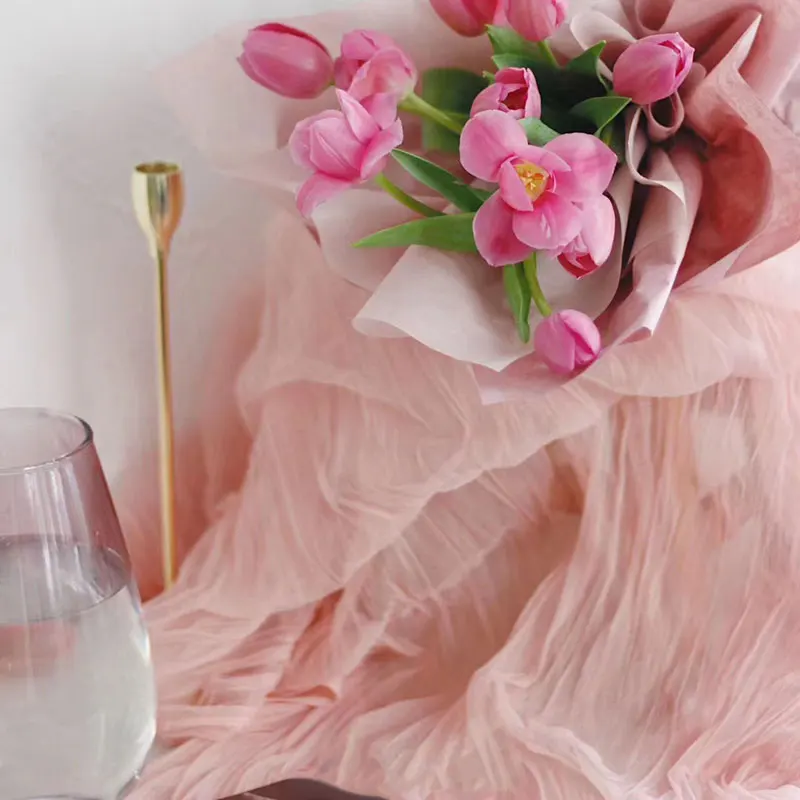 Description Picture 4 of item3m Soft Tulle Cloth Photography Backdrops Crumpled Gauze Cloth Photo Studio Accessories Fotografia Background Shooting Props