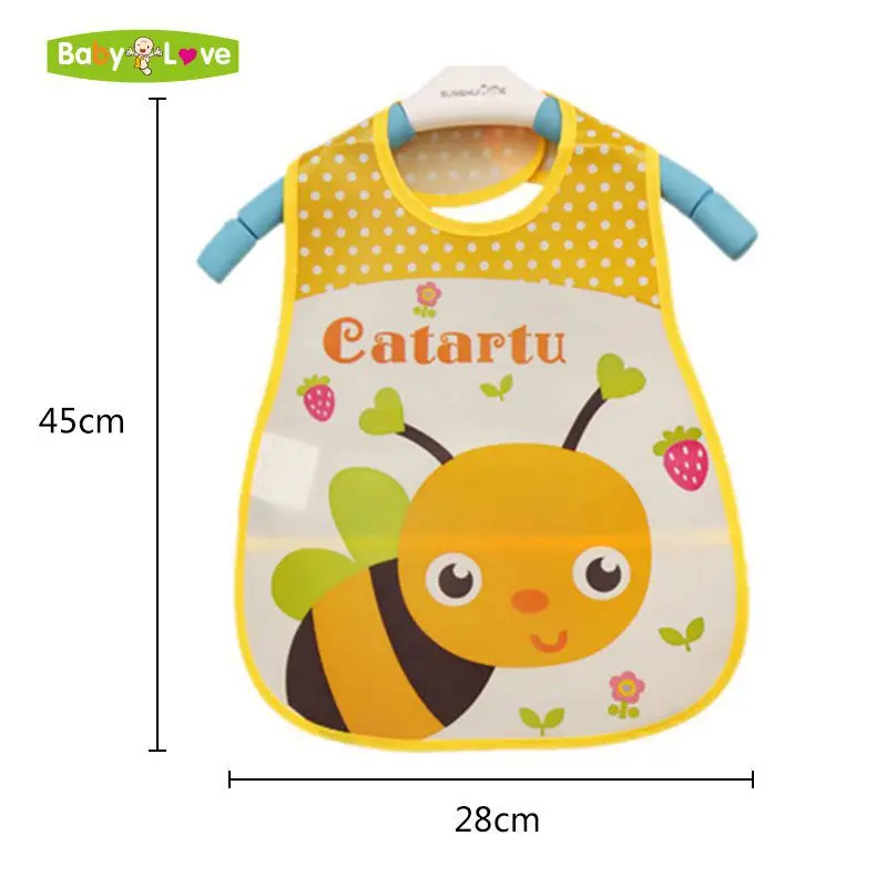 Многоцветные детские нагрудники, детский нагрудник EV Eat Bib мягкие одноразовые водонепроницаемые стерео нагрудники