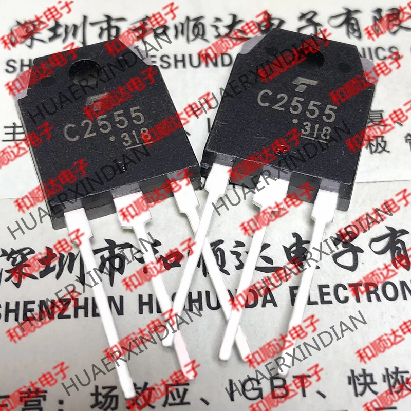 20 шт./лот C2555 2SC2555 TO-3P 400V 8A на
