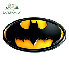 EARLFAMILY 13cm x 13cm Batman Logo Super Hero Funny Car Stickers Car Rear Windshield Bumper Laptop Waterproof Vinyl Decal