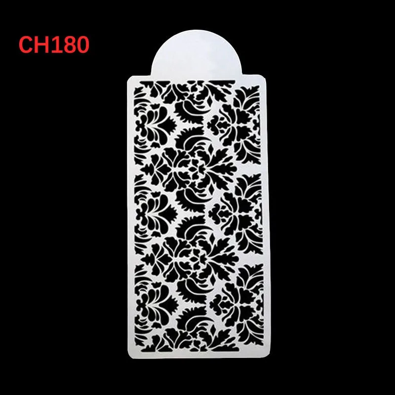 Wedding Cake Cookie Lace Stencil Border Stencils Decor Set Princess mold |