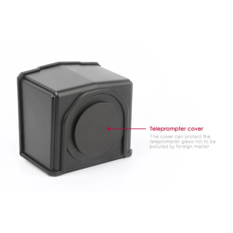  Smartphone Teleprompter with Adapter Ring Remote Controller for Interview Speech Video Teaching Sui