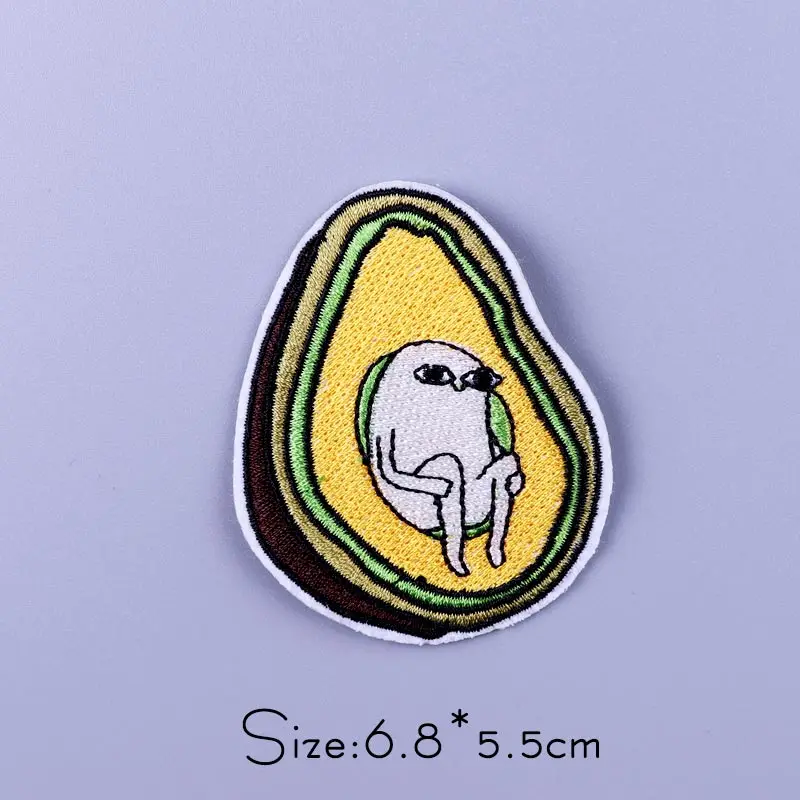 Niedliche Kleintier-Patches auf Kleidung, Streifen, Stickerei-Patch für Kleidung, thermoadhäsive Patches, Dinosaurier-Igel-Patch zum Selbermachen – Detail 29