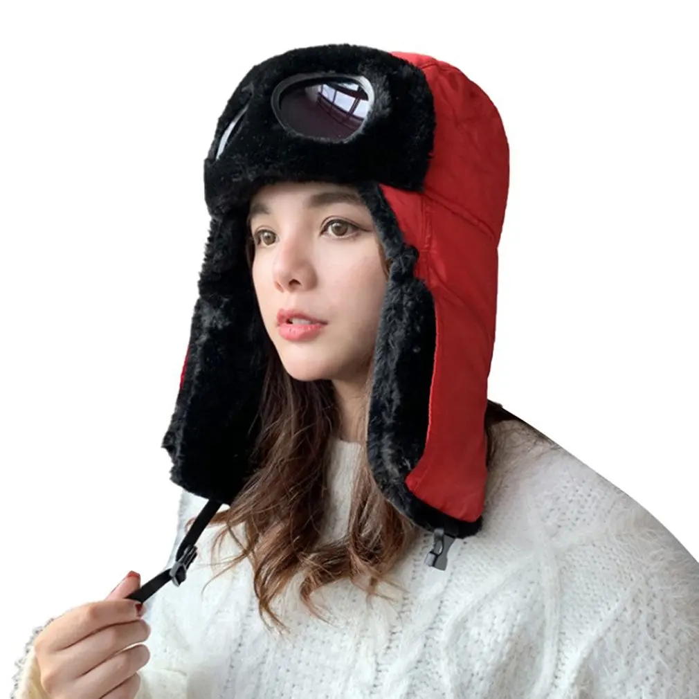 Утолщенная шапка Lei Feng для мужчин и женщин, зимняя теплая и ветрозащитная уличная шапка, утолщенная шапка для езды на велосипеде, холодная шапка, лучшее для спорта