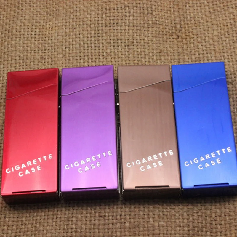 1Pcs Protable Lady Women Slim Aluminum 20 Pieces Cigar Cigarette