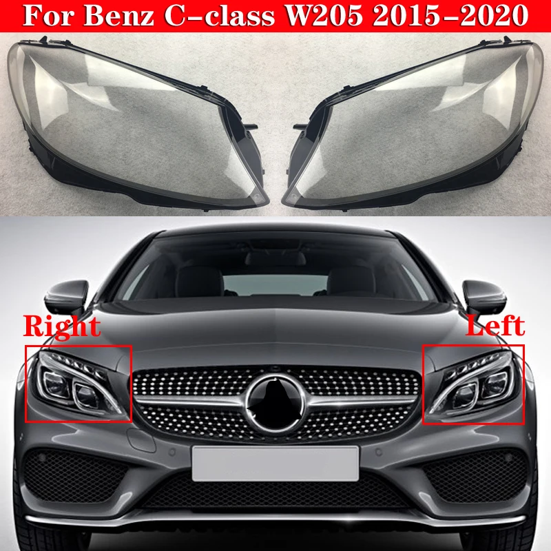 Крышка переднего фары автомобиля для Mercedes-Benz C-class W205 2015-2020 |