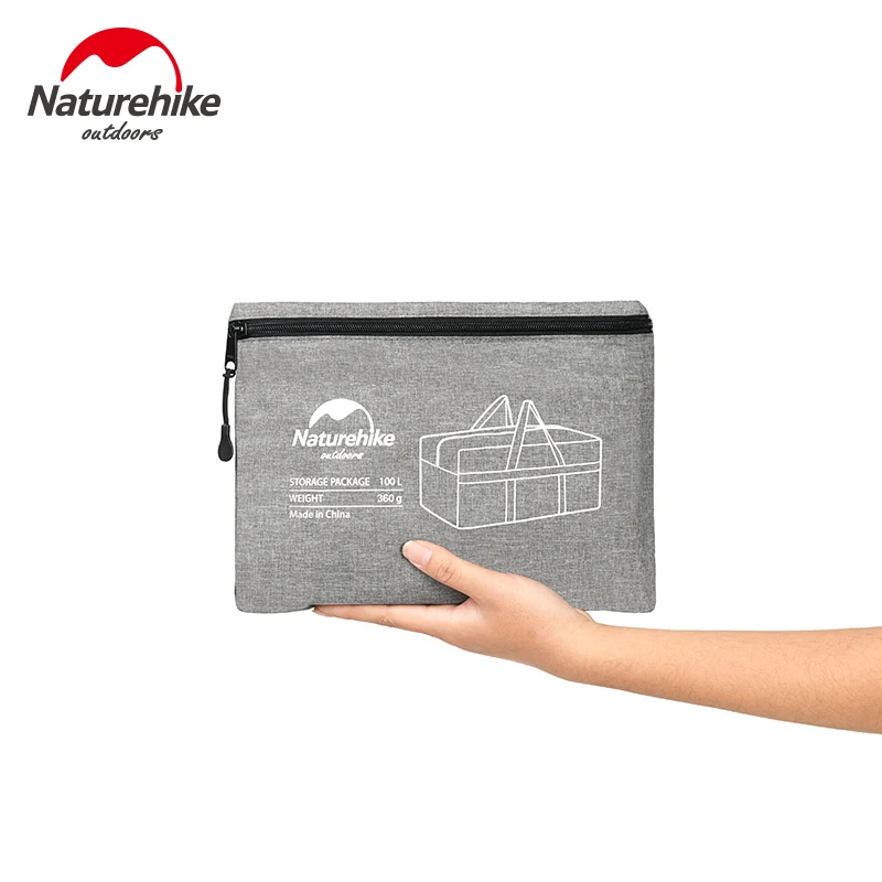 Naturehike 45L 100L складная сумка для хранения большой емкости сверхлегкая прочная