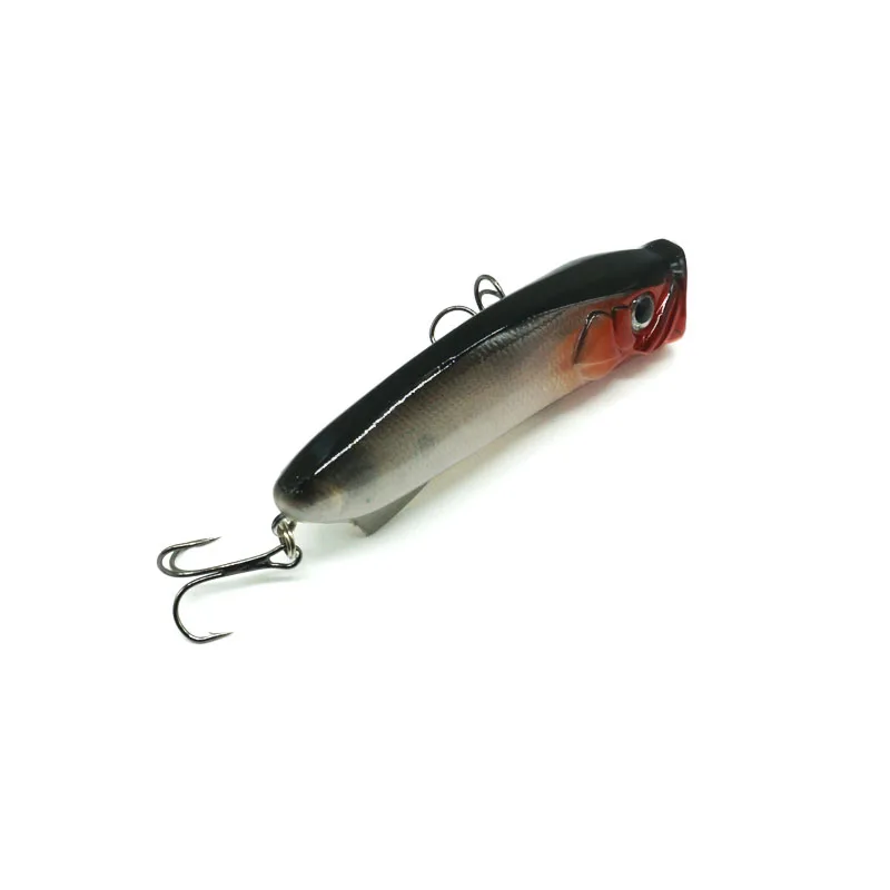 High Quality Popper Fishing Bait Artificial Lure 11G 80MM 5 Colors POP001 Topwater Lure Hot Crankbait Minnow Fishing Accessories