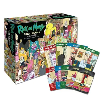 

Cooperative Card Game Set-Collecting Game Enjoyed by Kids Teens and Adults for Rick and Morty Total Rickall