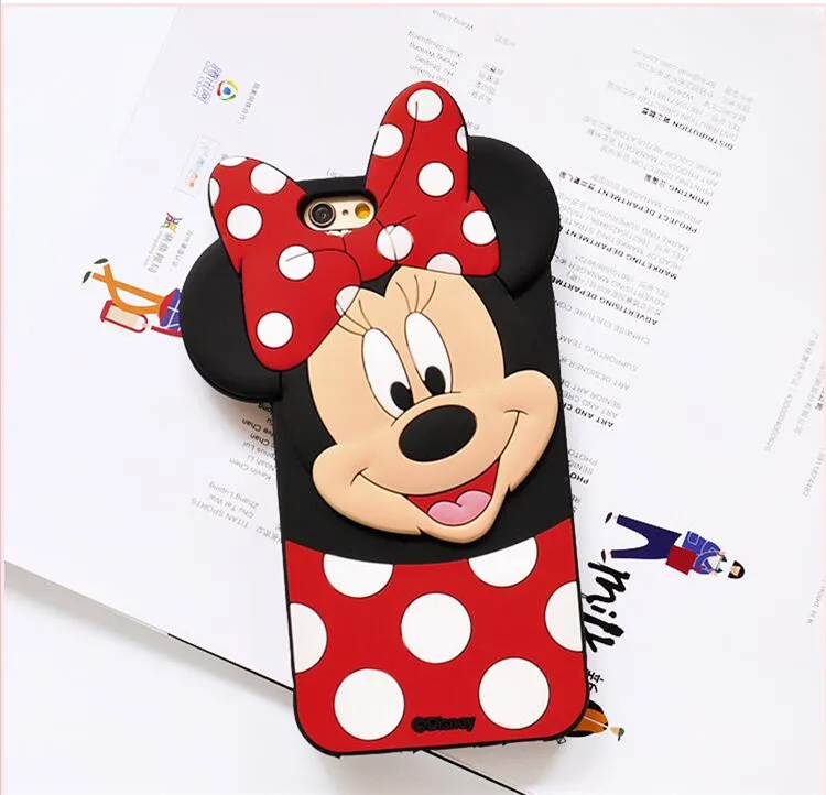 iphone 7 minnie mickey silicone (5)