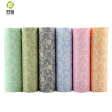 Shuanshuo Лидер продаж Экологичная розовая Цветочная Лоскутная пачка DIY Бытовая хлопчатобумажная стеганая ткань 6 шт./партия