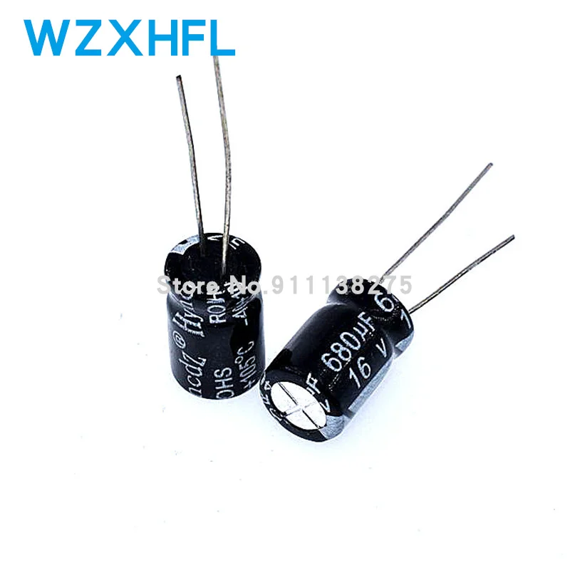20pcs Aluminum Electrolytic Capacitor 16V 22UF 33UF 47UF 100UF 220UF 330UF 470UF 680UF 1000UF 1500UF 2200UF 3300UF 4700UF