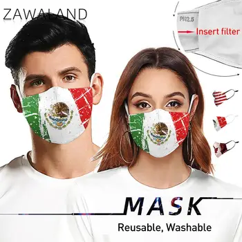 

Zawaland 2020 Polyester Face Masks Nation Flag Print Protection Printing Mouth Mask Breathable Face Mask