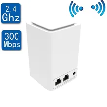 New 300Mbps Wired wi fi Router 2.4GHz WiFi Repeater WPS Encryption Signal Amplifier Booster Built-in Antennas Extender RJ45 Port