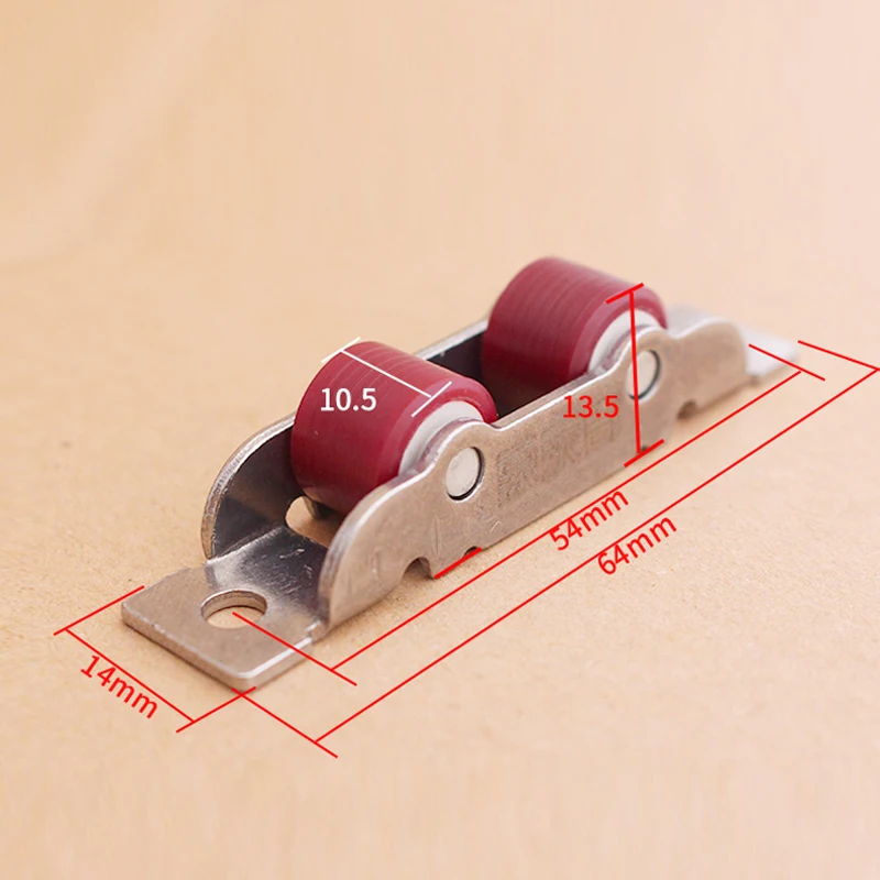 4-Pcs-lot-stainless-steel-door-window-silent-nylon-pulley-slot-wheel-sliding-door-fittings-glass