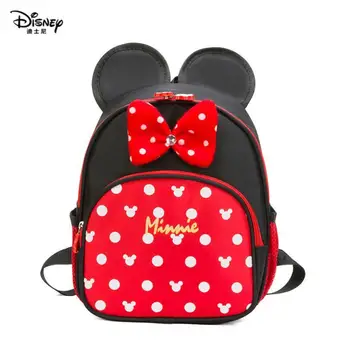 

Disney Mickey School Bag Minnie for Boys Girls baby Bag Children Backpack Kindergarten Backpack kid School Bags Satchel