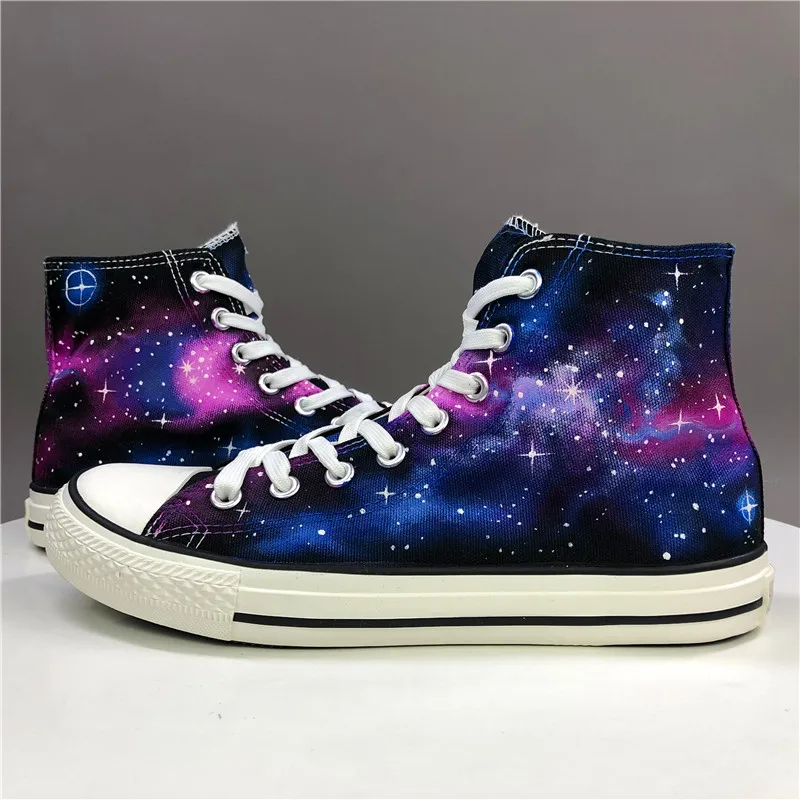 galaxy custom shoes