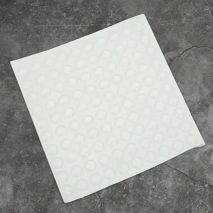 200Pcs 10x3mm Self-Adhesive Silicone Foot Pads Transparent Anti-Slip Mat Furniture Cabinet Buffer Bumper Damper Floor Protector